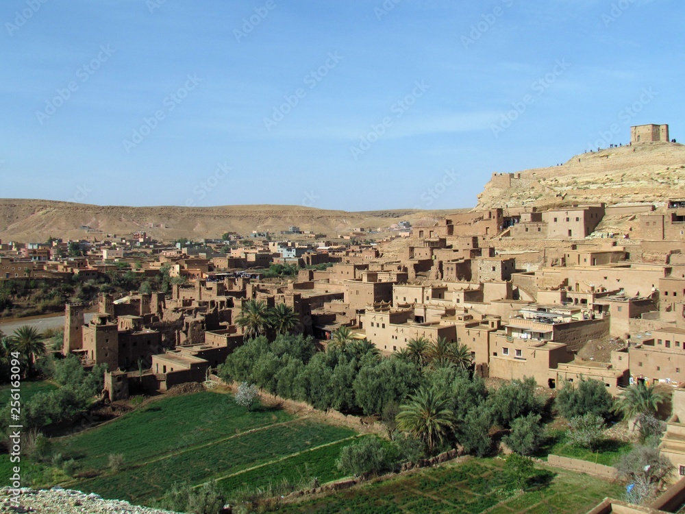 Ksar of Ait Ben Haddou in center Morocco has been a UNESCO World Heritage Site sine 1987. Walking through the little streets is a fairy Tale experience