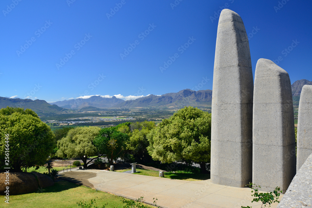 Fototapeta premium The Afrikaans Language Monument, near Paarl, in the Western Cape Province, South Africa