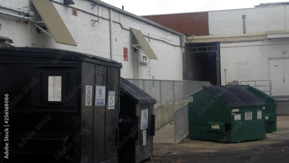 In back of store In back of store