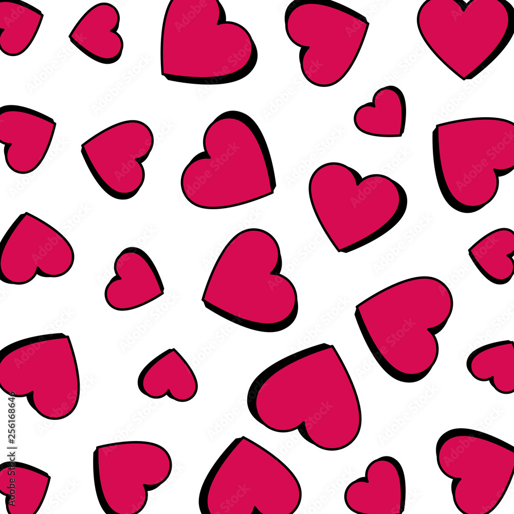 hearts love pattern background hearts love pattern background