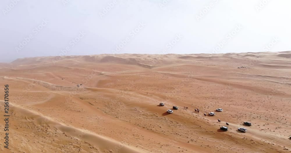 Endurance Race in desert. Endurance Race in desert.