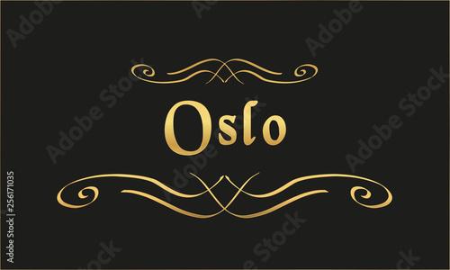 Photography Vector Welcome to Oslo