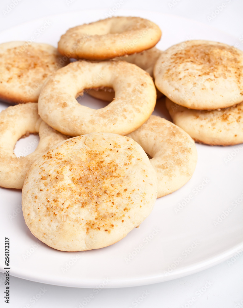 pile of various cookies on a plate pile of various cookies on a plate