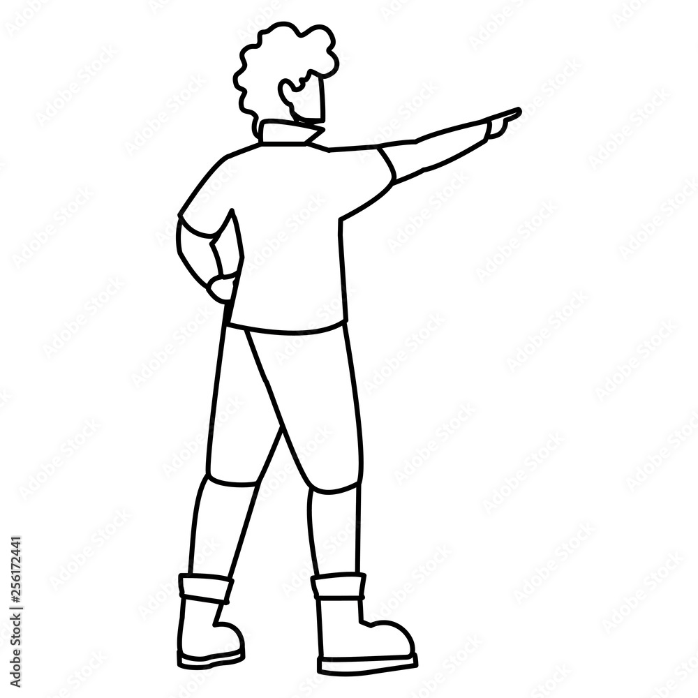 adventurous man avatar character adventurous man avatar character