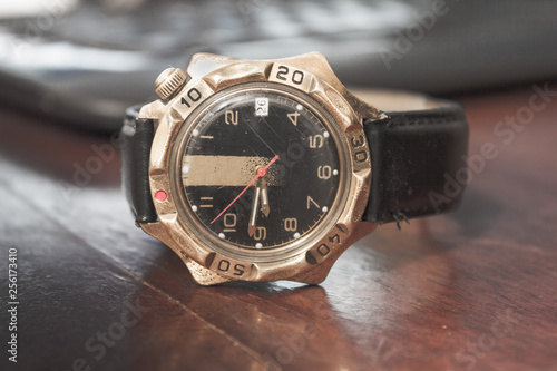 Vintage men's analog watch