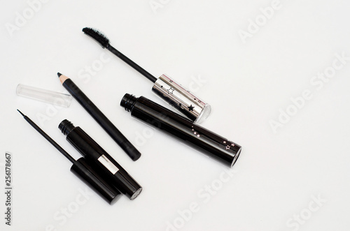 Wallpaper Mural  makeup set for face makeup on white background Torontodigital.ca