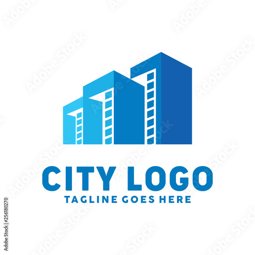 City Logo / Apartment Icon / Building Symbol Design Inspiration