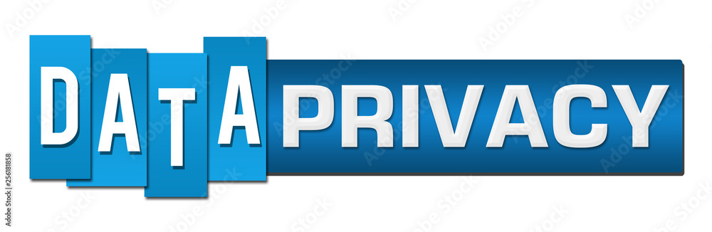 Data Privacy Blue Stripes Bar Horizontal 9171 Data Privacy Blue Stripes Bar Horizontal 9171