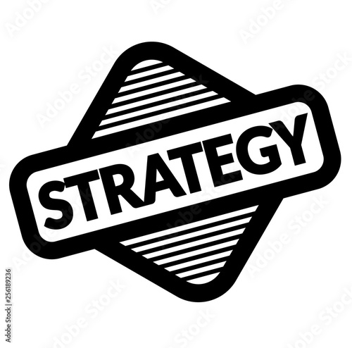 strategy black stamp