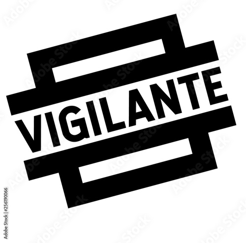 vigilante black stamp