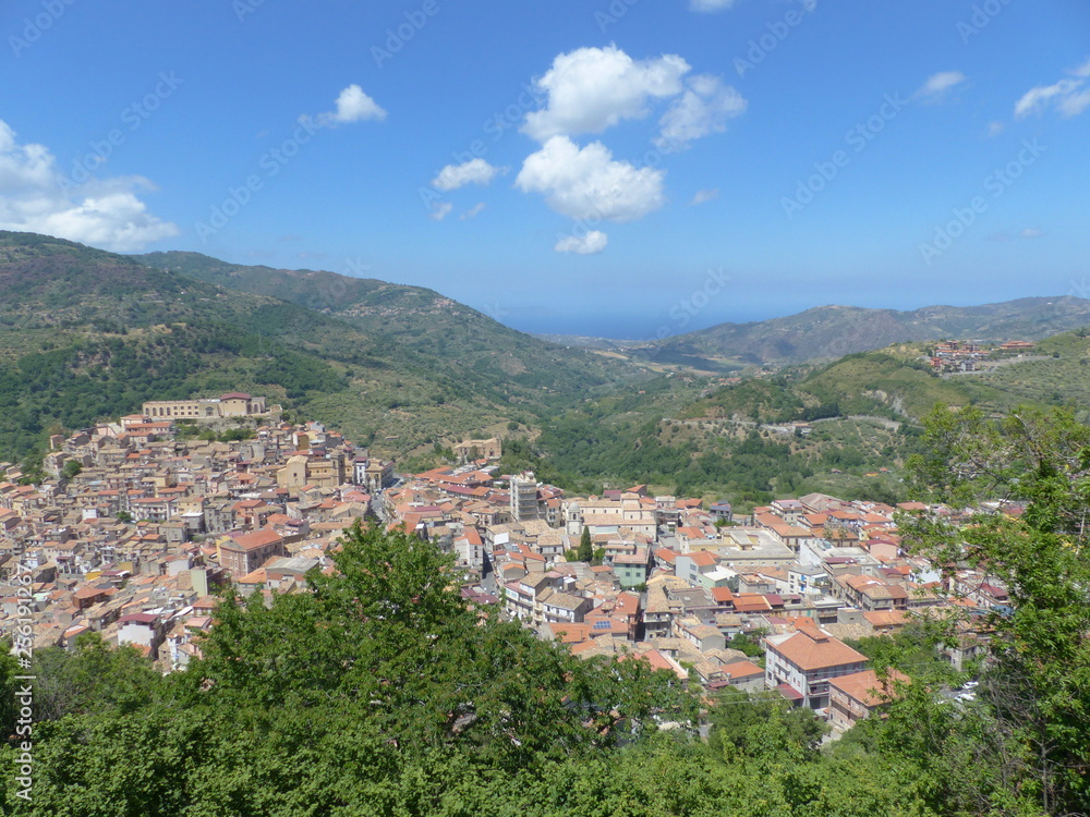 Dorf auf Sizilien