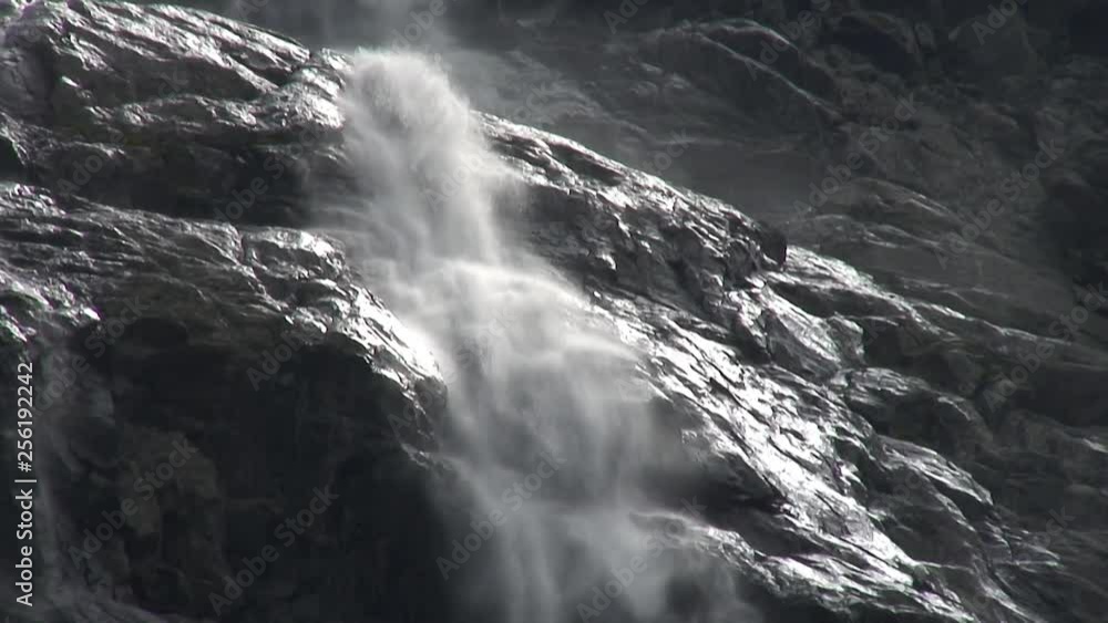Caucasus. Ossetia. Gorge Midagrabin. Waterfalls Caucasus. Ossetia. Gorge Midagrabin. Waterfalls