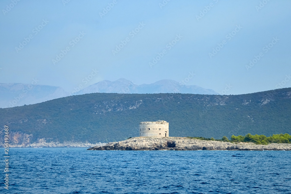Fort Arza, Adriatic sea coast, Montenegro