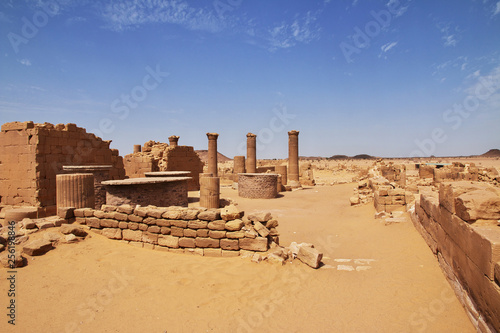 Kush kingdom, Meroe, Musawarat, Sudan, Nubia photo