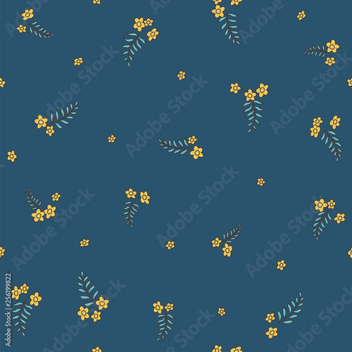 Seamless floral pattern.