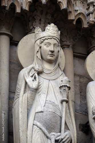 Cuadro en lienzo Queen of Sheba, Portal of St