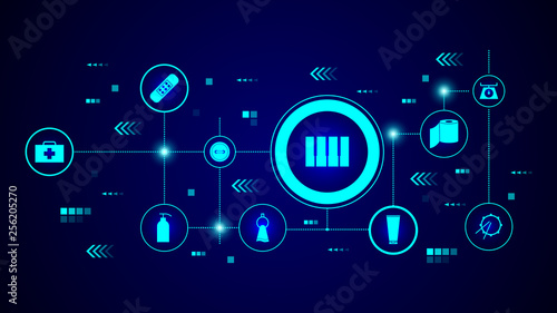 piano keys icon. From Web set