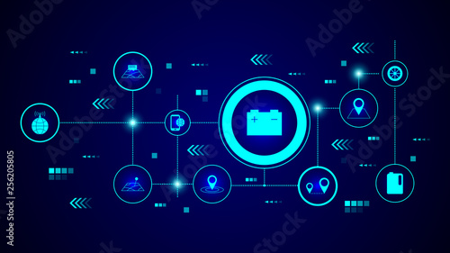 battery icon. From Web set