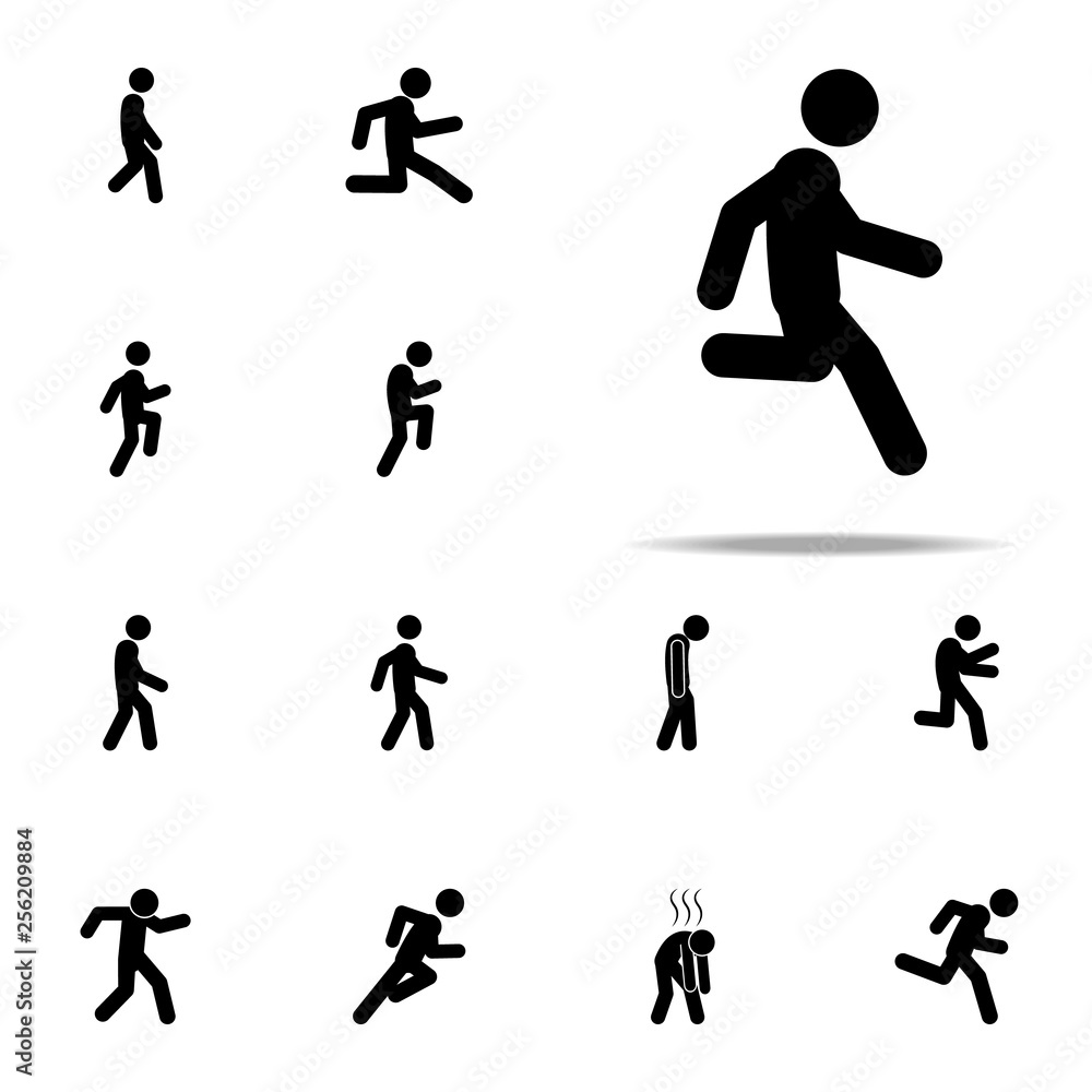 run, man icon. Walking, Running People icons universal set for web and mobile run, man icon. Walking, Running People icons universal set for web and mobile