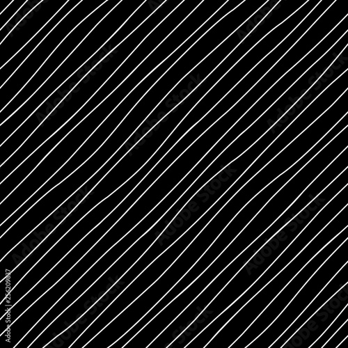 Black and white lines, styl...