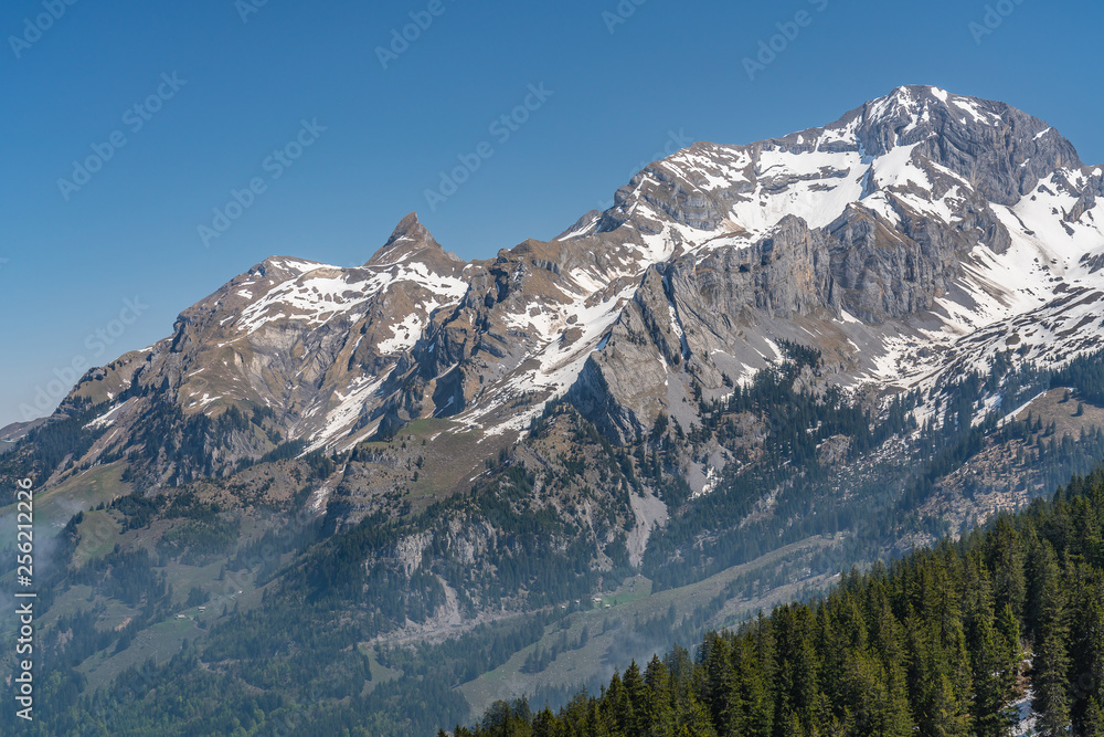 Switzerland, Scenic view on Alps near Melchsee-frutt