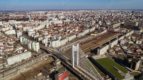 Panoramic view of Bucharest