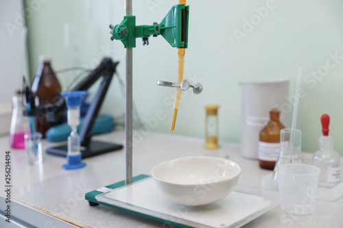 chemical laboratory concept