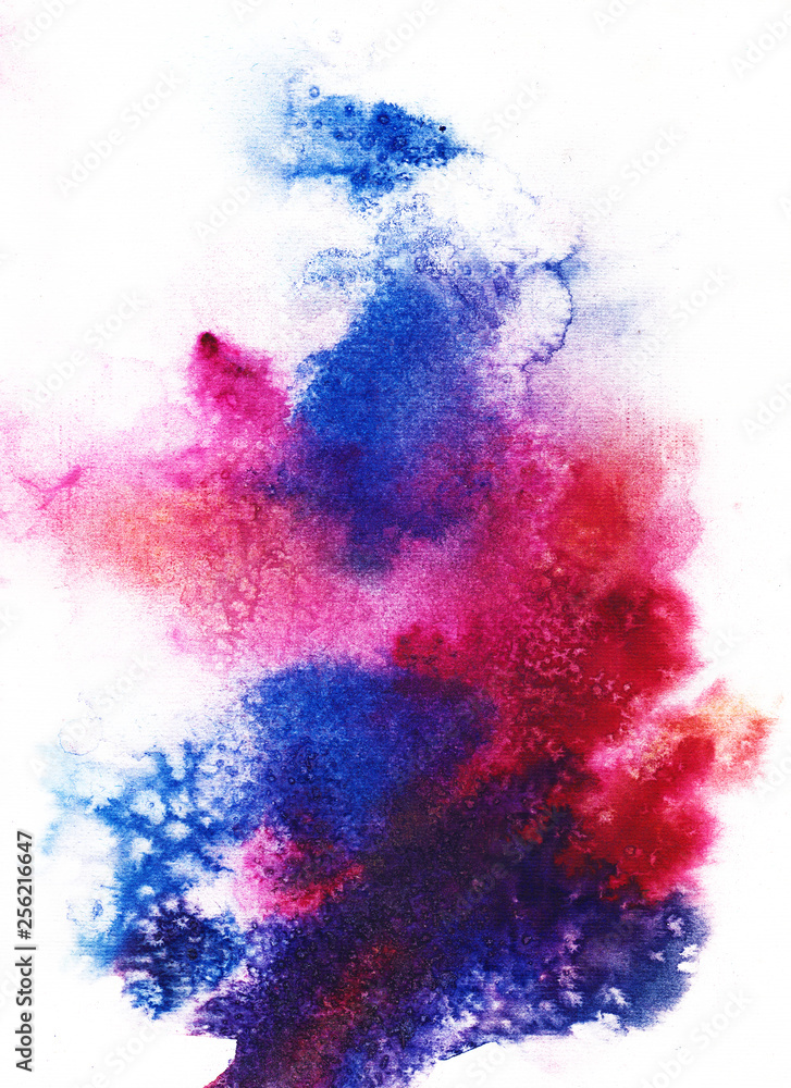 Abstract hand painted watercolor background Abstract hand painted watercolor background