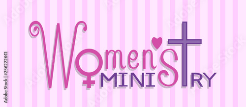 Lettering Womens Ministry Illustration