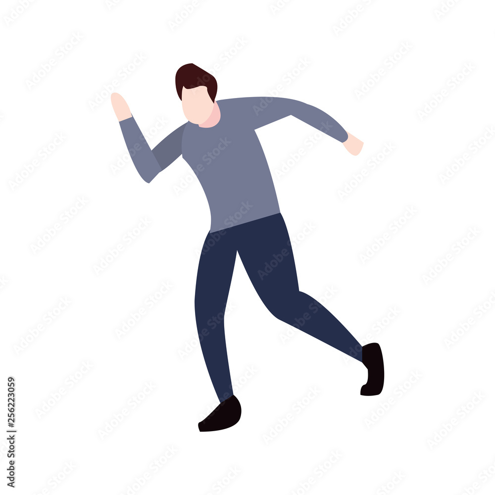 man avatar character man avatar character