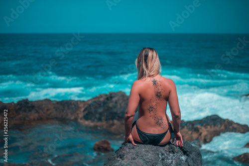 Woman and Sea