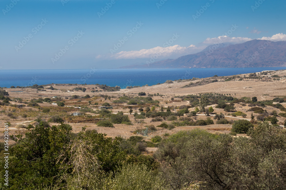 Nature and sea, South of Crete, Greece