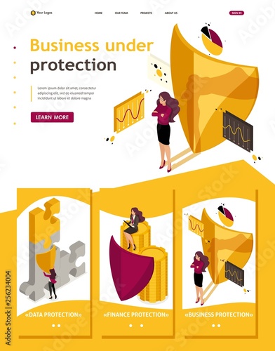 Isometric Business Under Protection