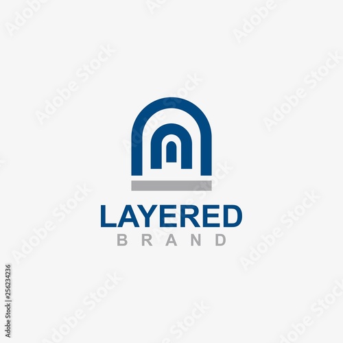 LAYERED LOGO TEMPLATE