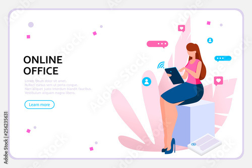 Business woman concept