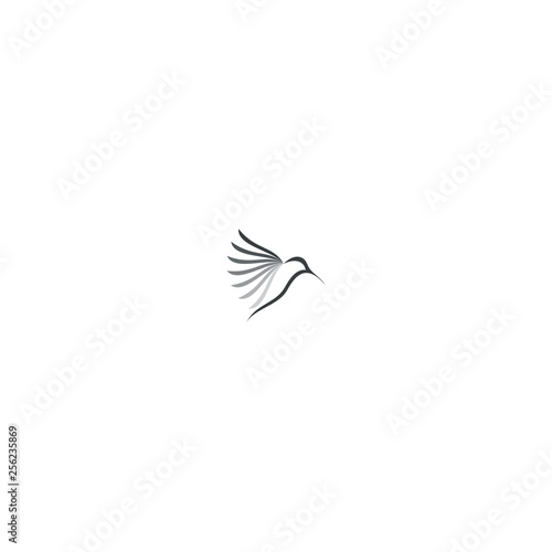 logo bird abstract