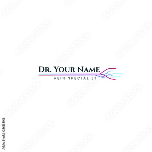 best original logo and designs concept for vein, blood, artery health care doctor specialist