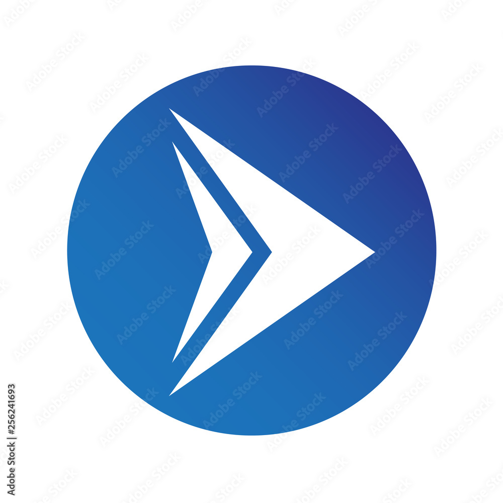 simple arrow sign icon simple arrow sign icon