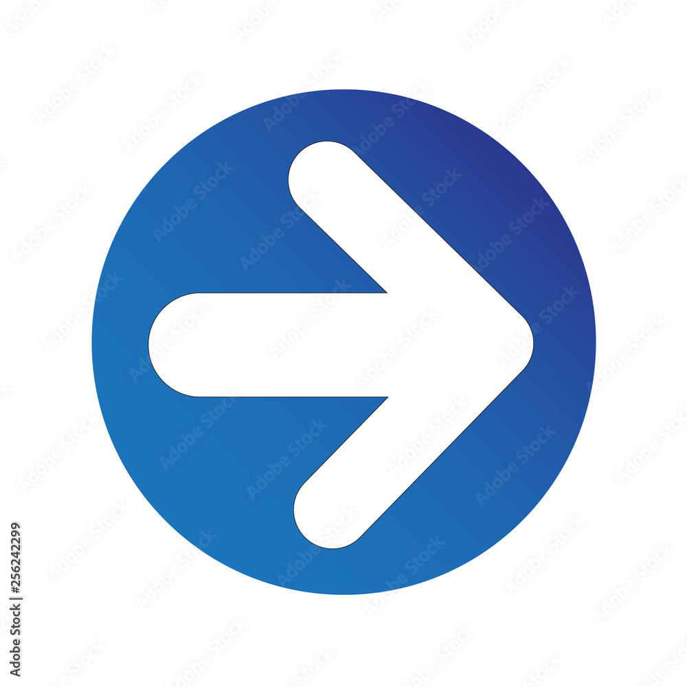 simple arrow sign icon simple arrow sign icon