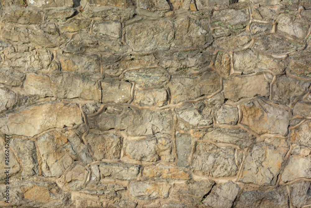 Rough old stone wall texture Rough old stone wall texture