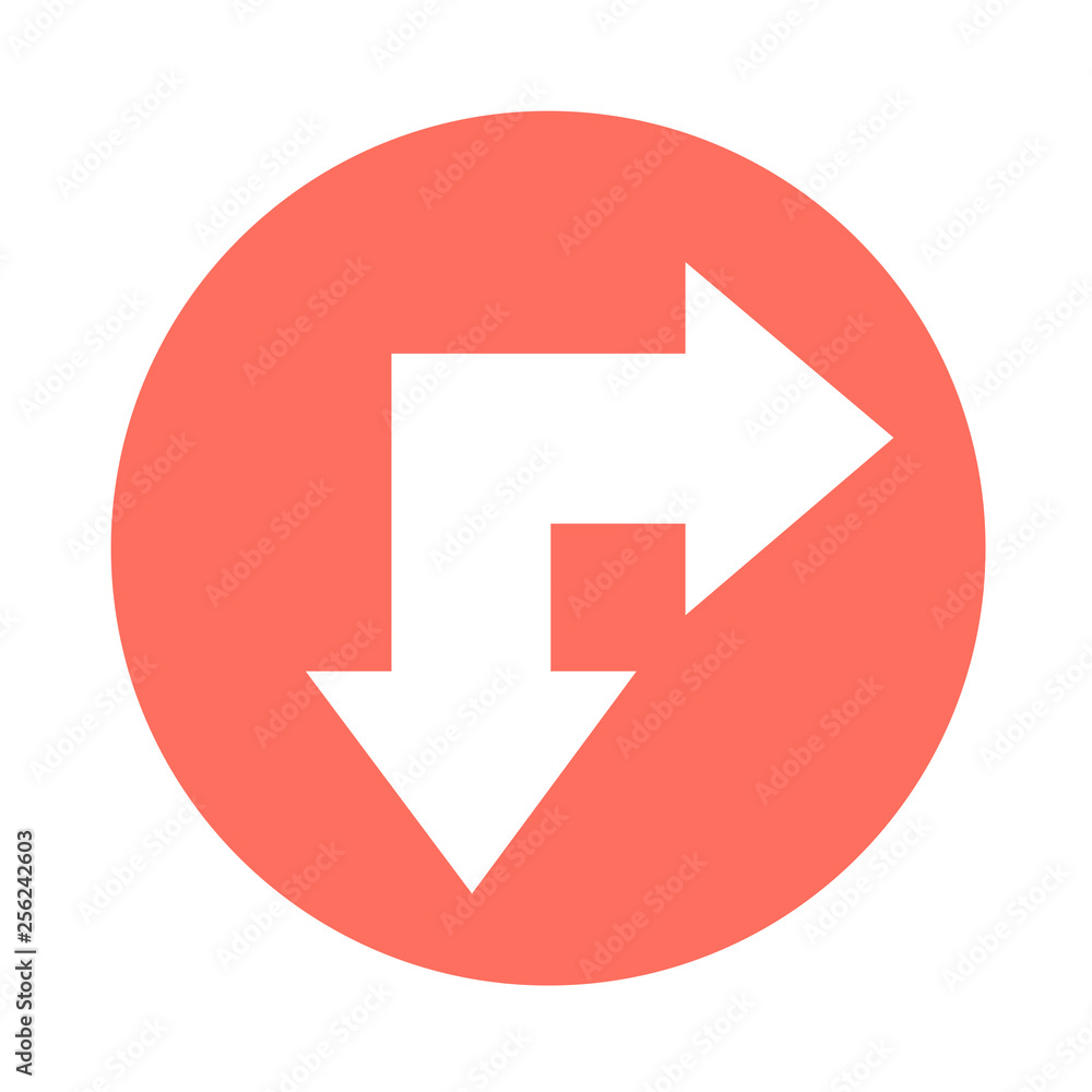 simple arrow sign icon simple arrow sign icon