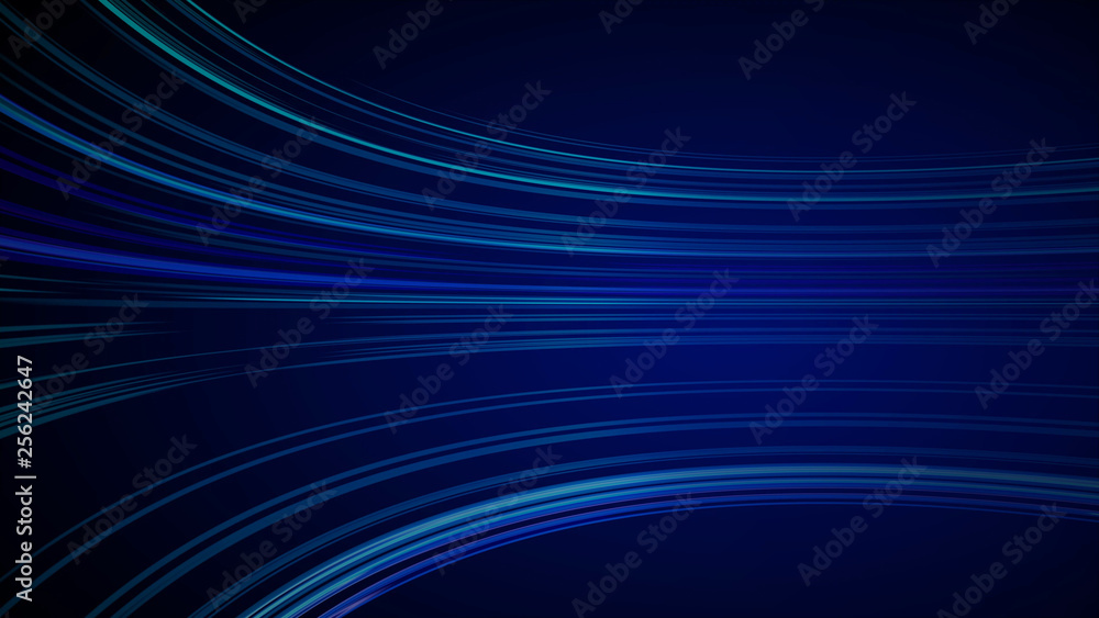 Blue colorful abstract background with animation moving of lines for fiber optic network. Magic flickering glowing flying lines. Animation of seamless loop. Bright thick stripes flying. Blue colorful abstract background with animation moving of lines for fiber optic network. Magic flickering glowing flying lines. Animation of seamless loop. Bright thick stripes flying.