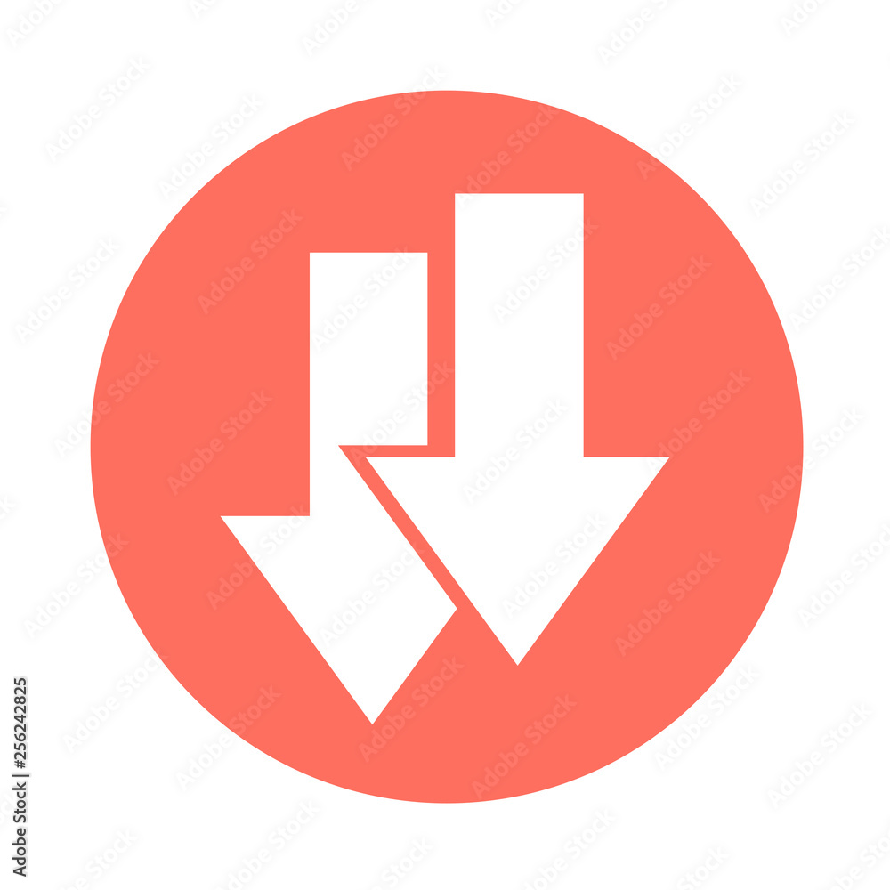 simple arrow sign icon simple arrow sign icon