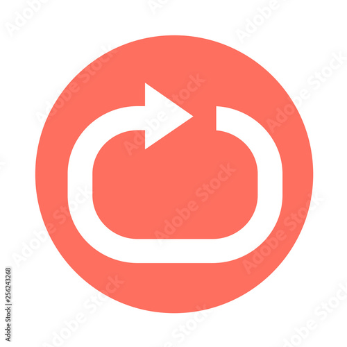 Free Download simple arrow sign icon - GFXLoad