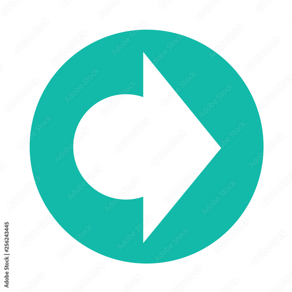 simple arrow sign icon simple arrow sign icon