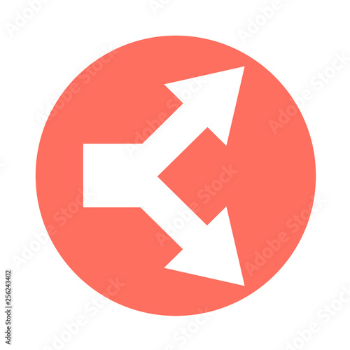 Free Download simple arrow sign icon - GFXLoad