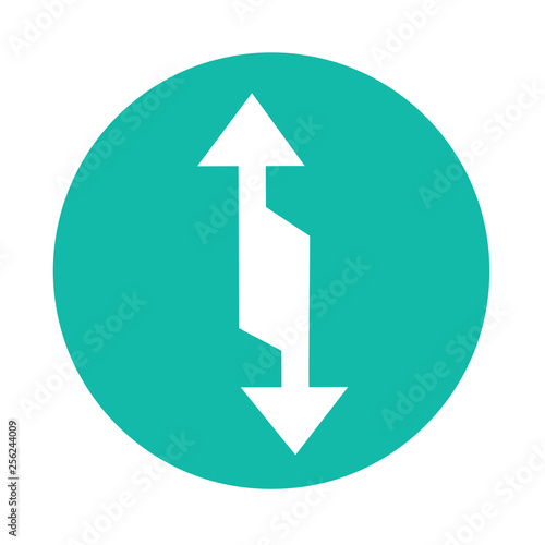 Free Download simple arrow sign icon - GFXLoad
