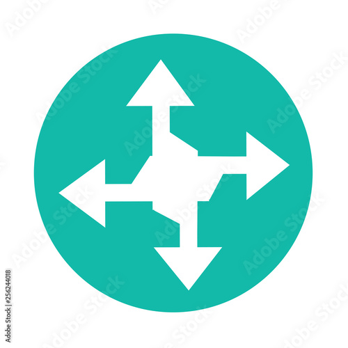 Free Download simple arrow sign icon - GFXLoad