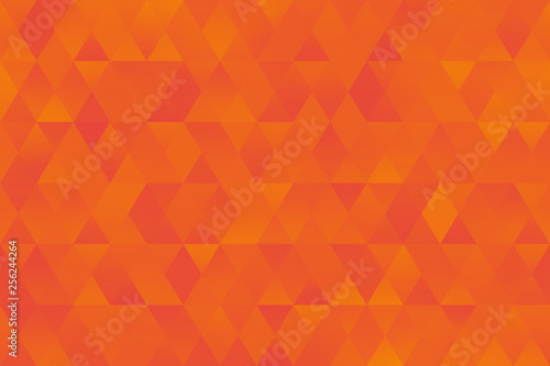 Orange Yellow Triangle Pattern Seamless Colorful Rhomb Background Bright Geometric Minimalism