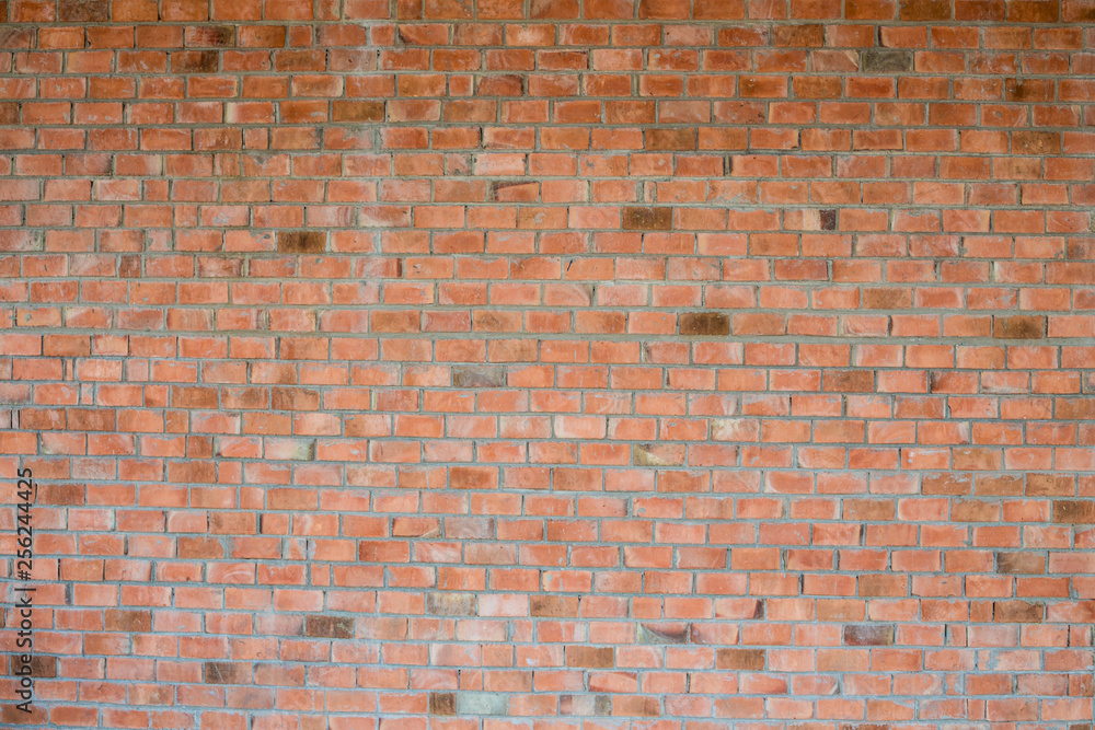 Old red brick wall Old red brick wall
